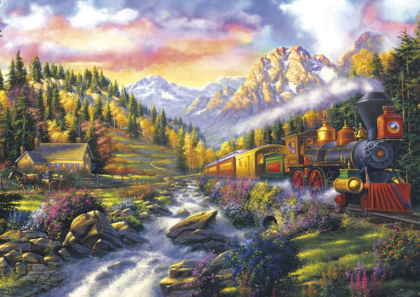 Buffalo Games - Americana Collection - All Aboard! - 500 Piece Jigsaw Puzzle