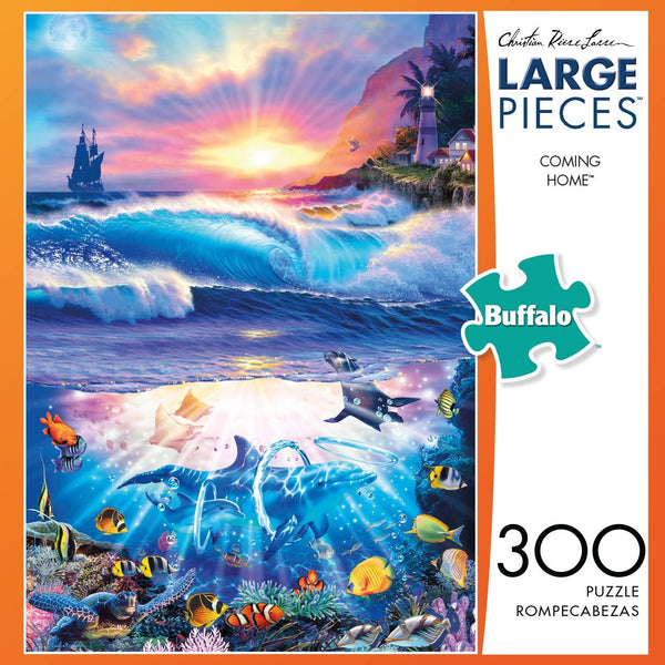 Buffalo Games - Christian Riese Lasse - Coming Home - 300 Large Piece Jigsaw Puzzle