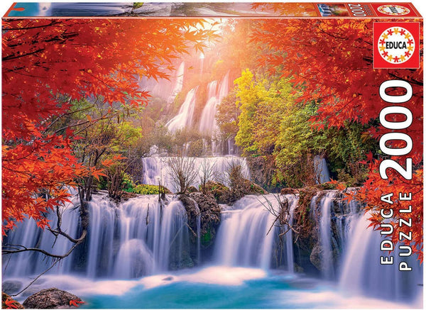 Educa - Waterfall In Thailand Jigsaw Puzzle (2000 Pieces)