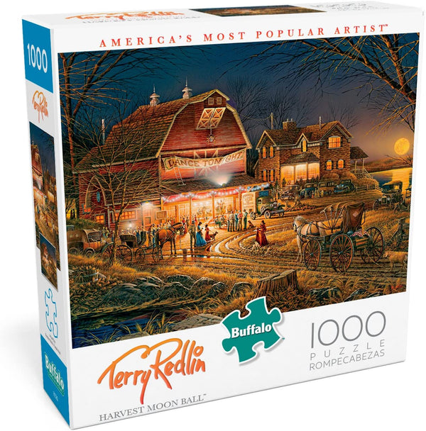 Buffalo Games - Terry Redlin - Harvest Moon Ball - 1000 Piece Jigsaw Puzzle