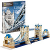 Cubic Fun - National Geographic 3D Puzzle - Tower Bridge (London) Jigsaw Puzzle (120 Pieces)