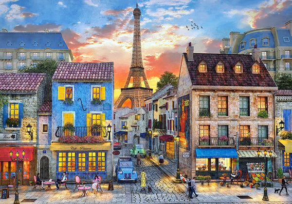 Castorland - Streets of Paris Jigsaw Puzzle (500 Pieces)