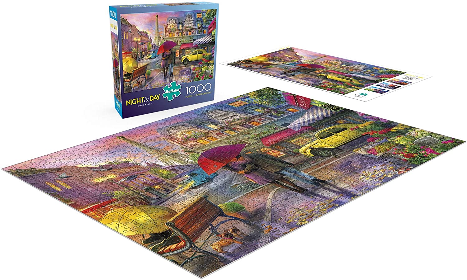 1000 Piece Colorful Paris Puzzle