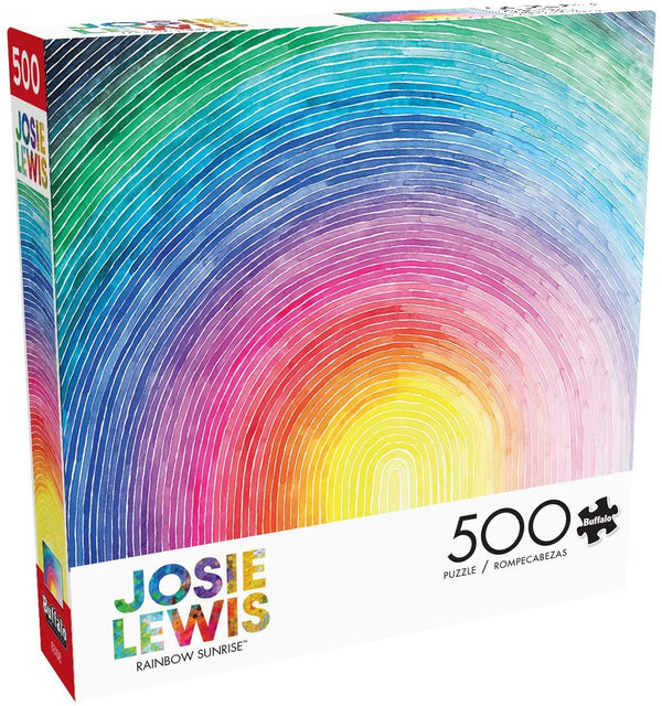 Buffalo Games - Josie Lewis - Rainbow Sunrise - 500 Piece Jigsaw Puzzle