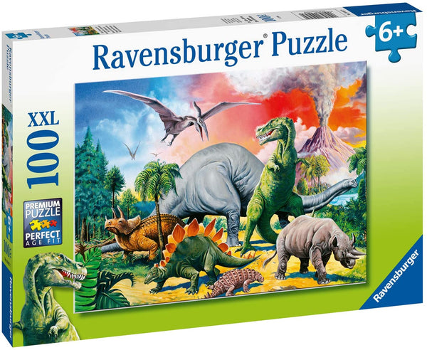 Ravensburger - Among the Dinosaurs Jigsaw Puzzle (100 Pieces)