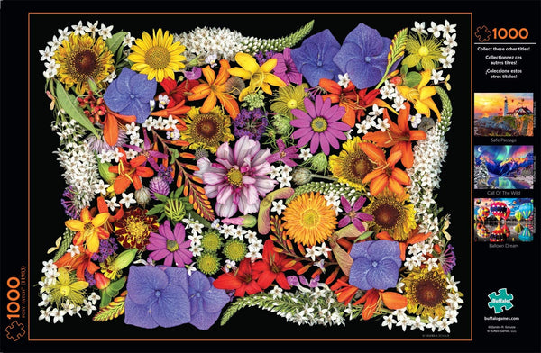 Buffalo Games - Posy Patch - 1000 Piece Jigsaw Puzzle