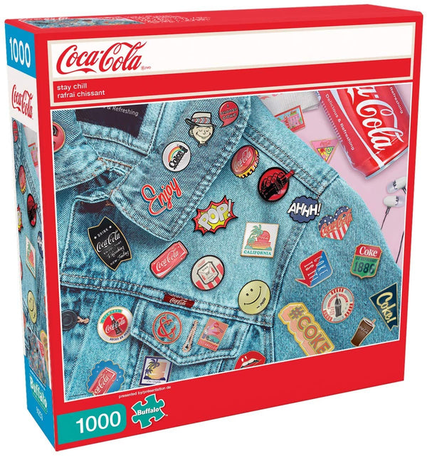 Buffalo Games - Coca-Cola - Stay Chill - 1000 Piece Jigsaw Puzzle