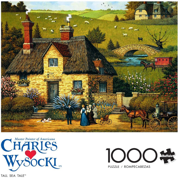 Buffalo Games - Charles Wysocki - Tall Sea Tale - 1000 Piece Jigsaw Puzzle