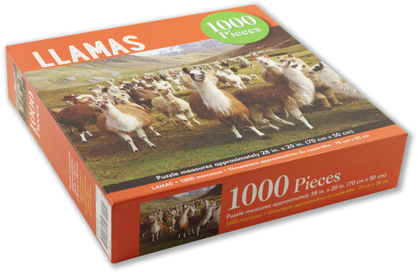 Peter Pauper Press - Llamas Jigsaw Puzzle (1000 Pieces)