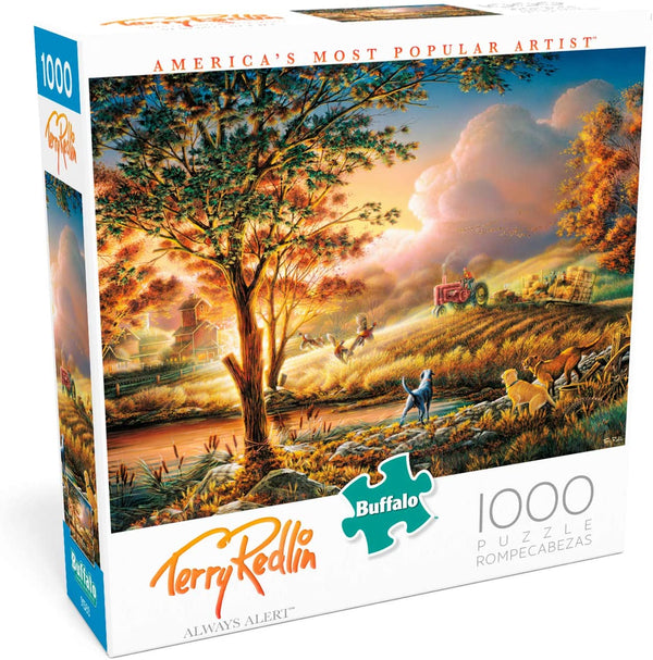 Buffalo Games - Terry Redlin - Always Alert - 1000 Piece Jigsaw Puzzle