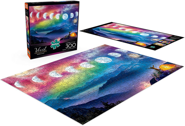 Buffalo Games - Moon Cycle - 300 Large Piece Jigsaw Puzzle