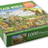 Peter Pauper Press - Dinosaur World Jigsaw Puzzle (1000 Pieces)