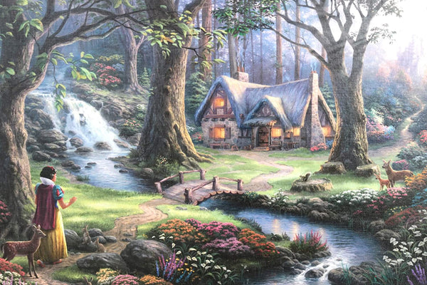 Schmidt - Thomas Kinkade - Disney Snow White Jigsaw Puzzle (1000 Pieces)