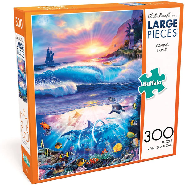 Buffalo Games - Christian Riese Lasse - Coming Home - 300 Large Piece Jigsaw Puzzle