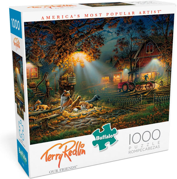 Buffalo Games - Terry Redlin - Our Friends - 1000 Piece Jigsaw Puzzle