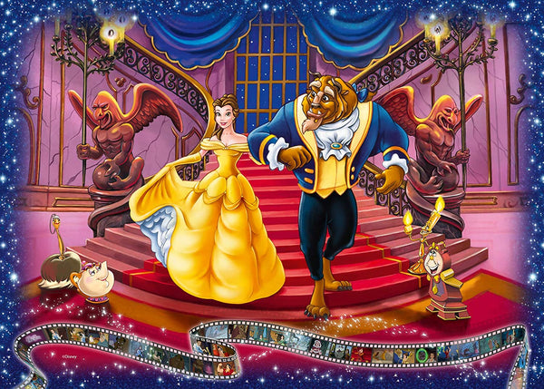 Ravensburger Disney Moments 1991 Beauty and The Beast 1000pc Jigsaw Puzzle
