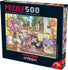 Anatolian - Kittens in the Kitchen Jigsaw Puzzle (500 Pieces)