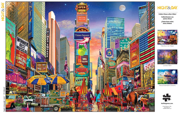 Buffalo Games - Times Square, NYC - 1000 Piece Jigsaw Puzzle