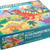 Peter Pauper Press - Dinosaurs Kids' Floor Puzzle Jigsaw Puzzle (48 Pieces)