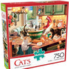 Buffalo Games - Cats Collection - Kitten Kitchen Capers - 750 Piece Jigsaw Puzzle