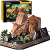 National Geographic - Triceratops 3D Jigsaw Puzzle (44 Pieces)
