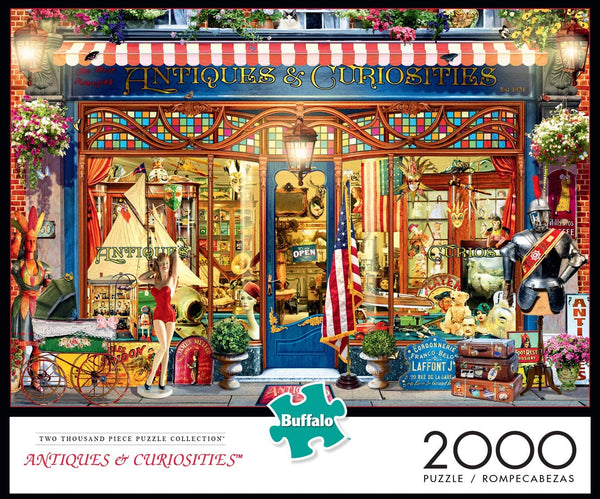 Buffalo Games - Antiques & Curiosities - 2000 Piece Jigsaw Puzzle