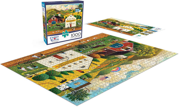 Buffalo Games - Charles Wysocki - House Movers - 1000 Piece Jigsaw Puzzle