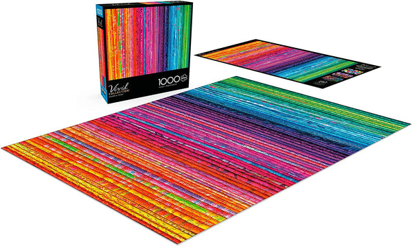 Buffalo Games - Colorful Folds - 1000 Piece Jigsaw Puzzle