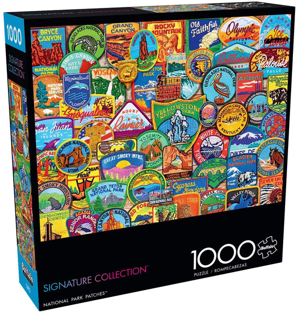 Buffalo Games - National Park Patches - 1000 Piece Jigsaw Puzzle