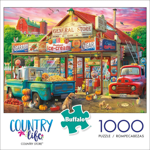 Buffalo Games - Country Life - Country Store - 1000Piece Jigsaw Puzzle