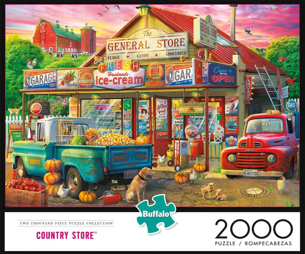 Buffalo Games - Country Store - 2000 Piece Jigsaw Puzzle