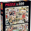 Anatolian - 2x500 piece Cute Kittens - Comical Dogs Jigsaw Puzzle (1000 Pieces)