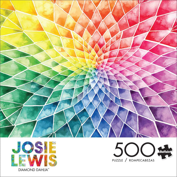 Buffalo Games - Josie Lewis - Diamond Dahlia - 500 Piece Jigsaw Puzzle