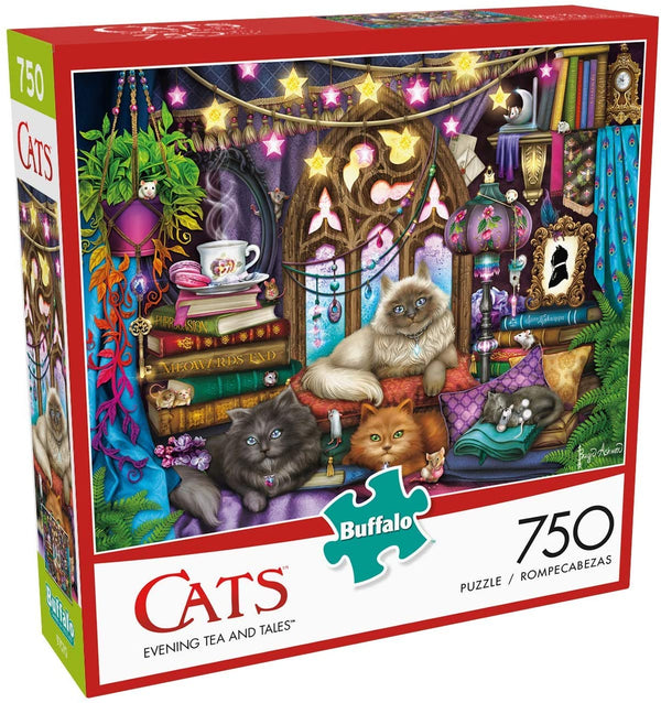 Buffalo Games 17282 - Evening Tea and Tales - 750 Piece Jigsaw Puzzle