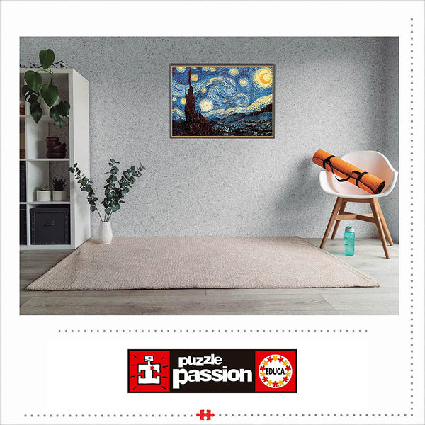 Educa - Starry Night by Van Gogh Jigsaw Puzzle (1000 Pieces)