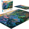 Buffalo Games - Flights of Fantasy - A Parliament of Owls (Glitter Edition) by Josephine Wall Jigsaw Puzzle (1000 Pieces)