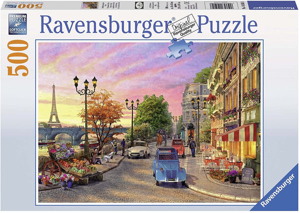Ravensburger - A Paris Evening Jigsaw Puzzle (500 pieces) 145058