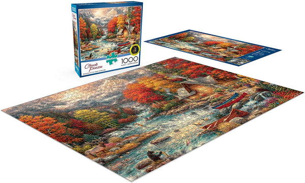 Buffalo Games - Treasures of The Great Outdoors with Hidden Images by Chuck Pinson Jigsaw Puzzle (1000 Pieces)