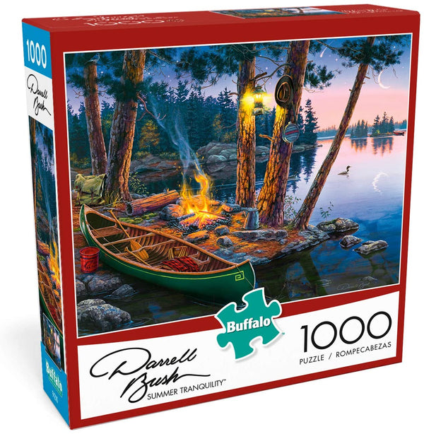 Buffalo Games - Darrell Bush - Summer Tranquility - 1000 Piece Jigsaw Puzzle