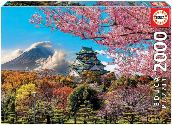 Educa - Osaka Castle Japan Jigsaw Puzzle (2000 Pieces)