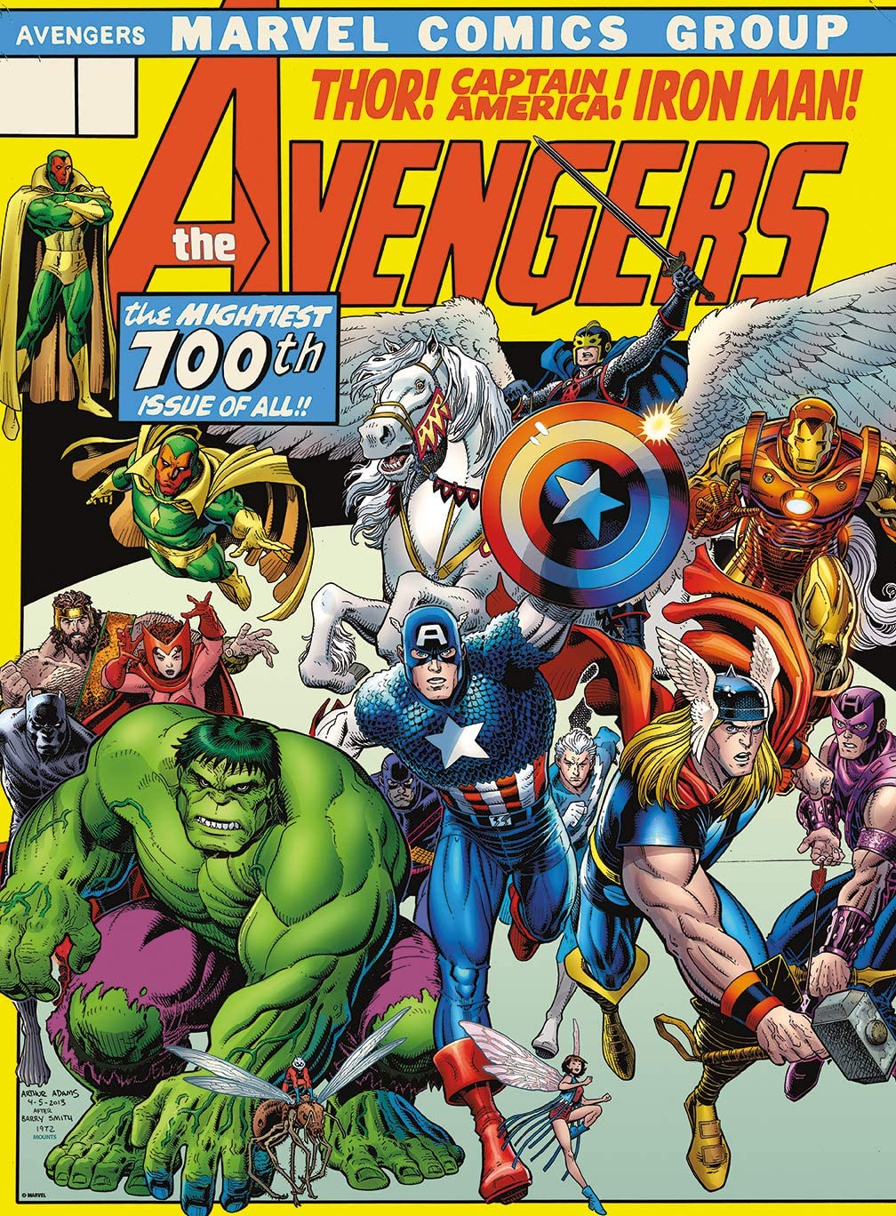 Aquarius Marvel Avengers Cover 500-Piece Jigsaw Puzzle