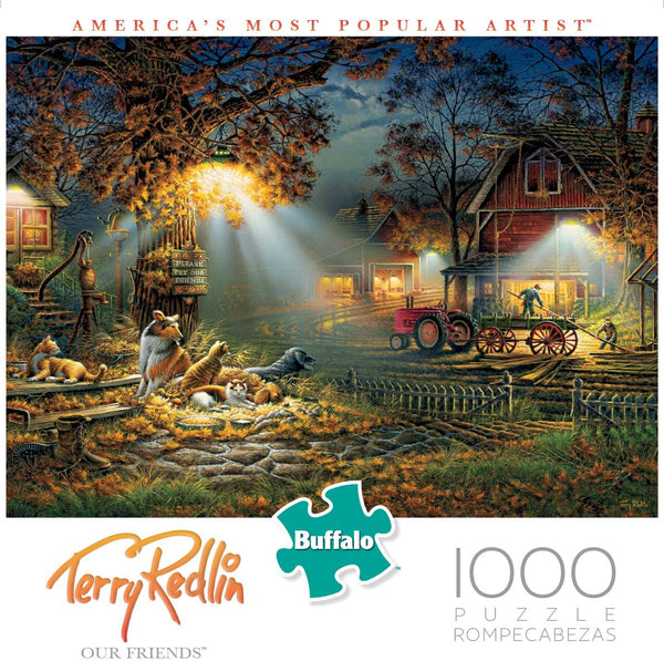 Buffalo Games - Terry Redlin - Our Friends - 1000 Piece Jigsaw Puzzle