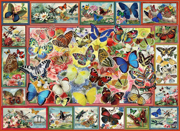 Anatolian - Lots of Butterflies Jigsaw Puzzle (1000 Pieces)