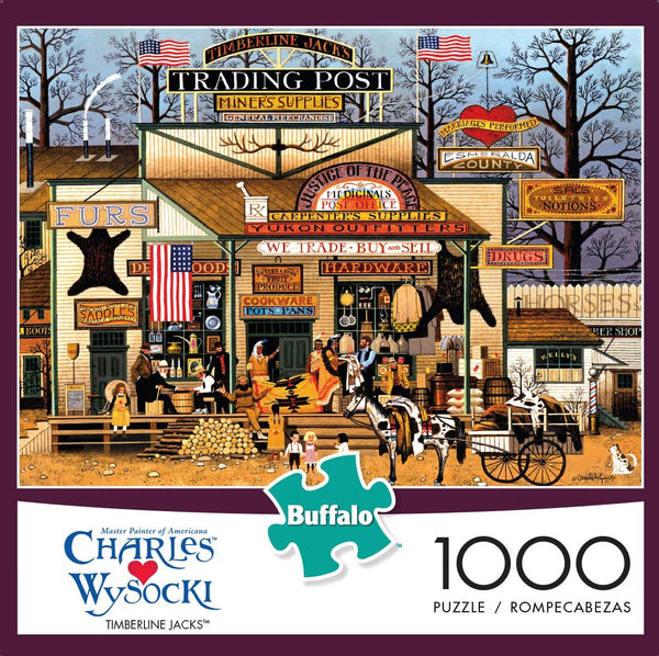 Buffalo Games - Charles Wysocki - Timberline Jacks - 1000 Piece Jigsaw Puzzle