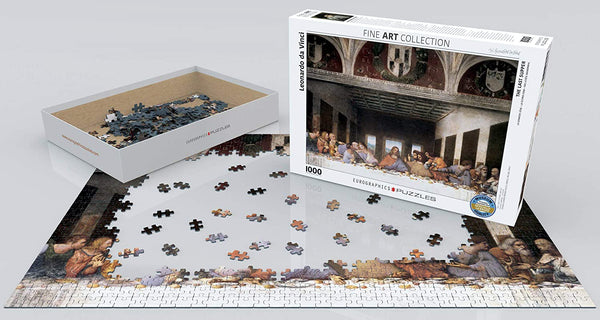 EuroGraphics The Last Supper by Leonard Da Vinci Puzzle (1000-Piece)