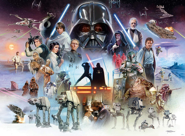 Star Wars - The Force is with You, Young Skywalker - 1000 Piece Jigsaw Puzzle