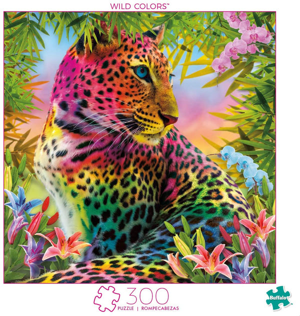Buffalo Games - Wild Colors - 300 Large Piece Jigsaw Puzzle, 18