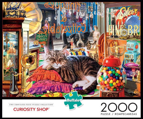Buffalo Games - Curiosity Shop - 2000 Piece Jigsaw Puzzle