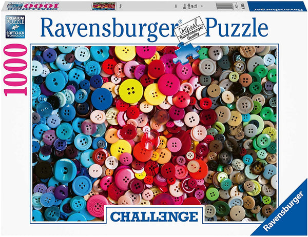 Ravensburger - Challenge Buttons Jigsaw Puzzle (1000 Pieces)