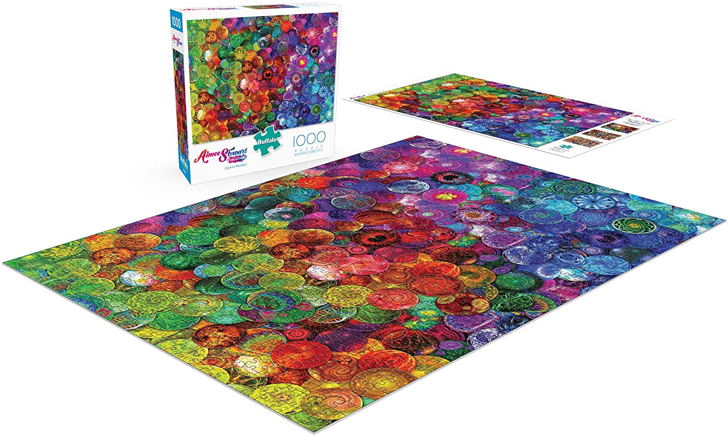 Puzzle 1000 Pezzi Buffalo Games – Cosmic Marbles Di Aimee Stewart - Foto 6